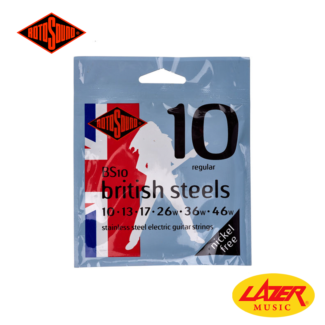 Rotosound British Steels Regular Electric Guitar Strings